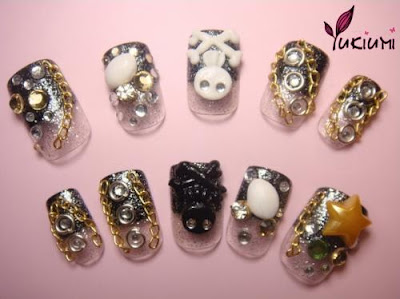 Miles de Diseños de Uñas: Diseños de uñas con calaveras :)