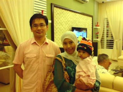Ecah n Alya with Gary