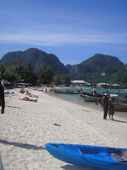 A shot of the beach shore