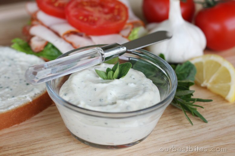 GarlicHerb Sandwich Spread Our Best Bites