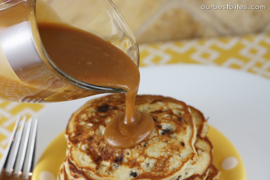 syrup pouring