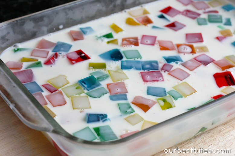 Mosaic Gelatin Cake Mosaic Gelatin Cake