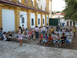 Bailes en el corralón de la Iglesia