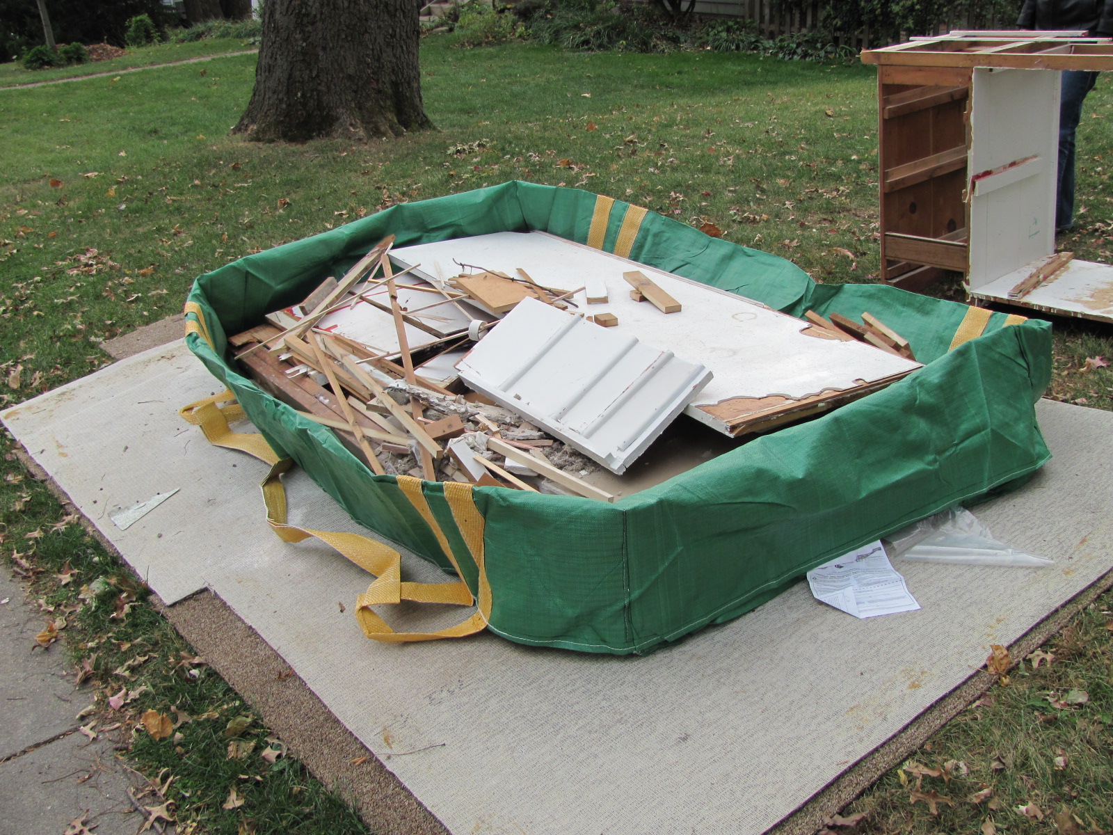 LIFE SIMPLIFIED Bagster Cloth Dumpster