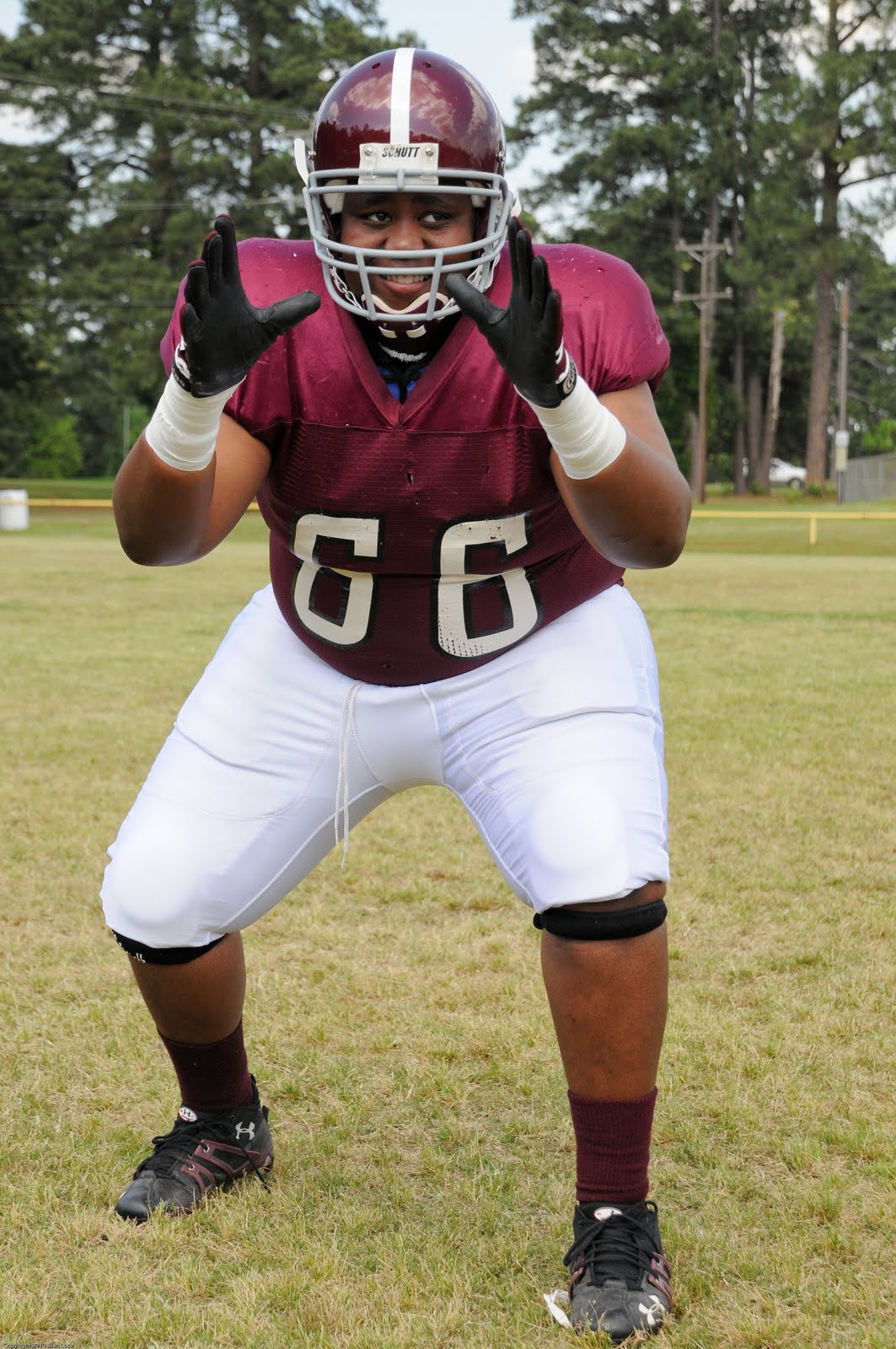 ALAN LUCE PHOTOGRAPHY Troup Tigers Fall 2010 Football Magazine Shoot