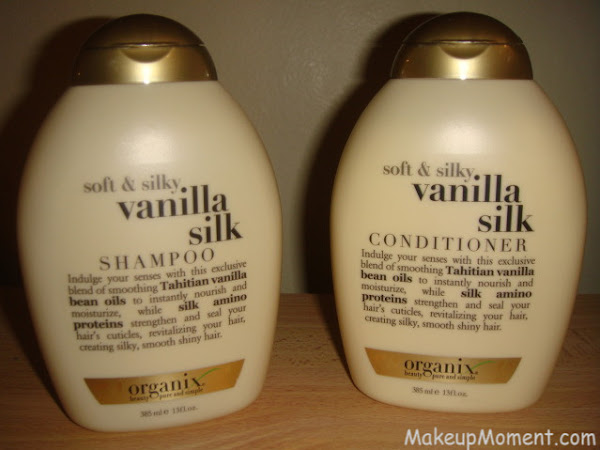 Product Review: Organix Soft & Silky Vanilla Silk Shampoo and Conditioner!