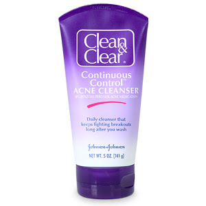 Clean&Clear Continuous Control Acne Cleanser