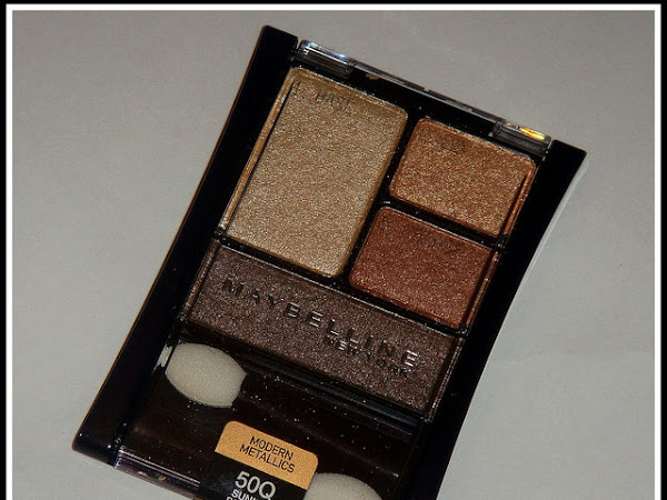 Product Review: Maybelline Expertwear Eyeshadow Quad-Sunlit Bronze