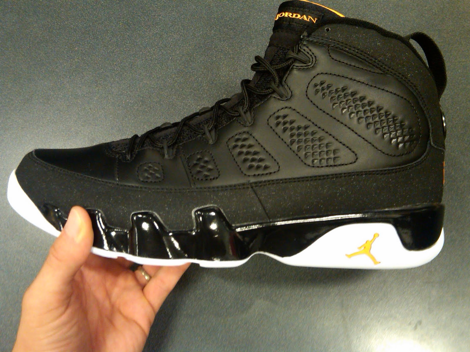 jordan 9 retro red and black