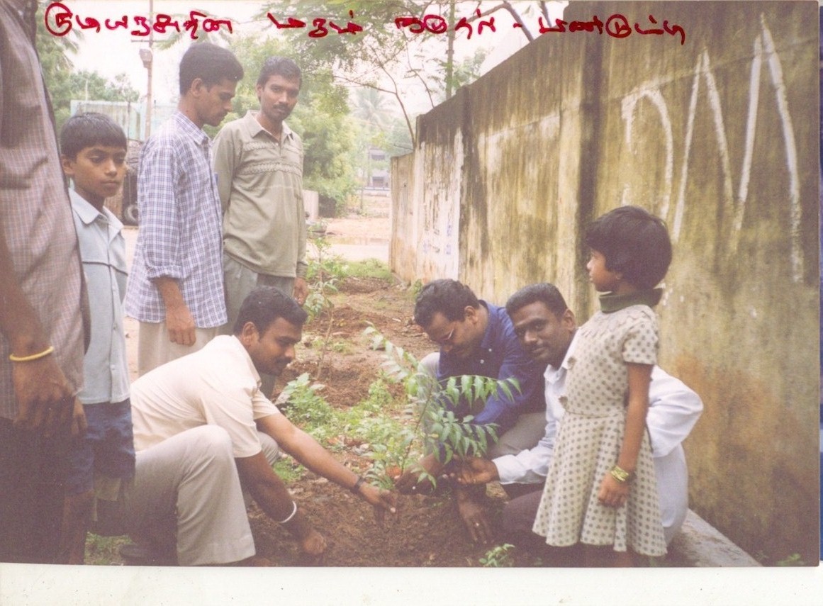 Sapling Trees for a part of Republic Day Celebrations 2005