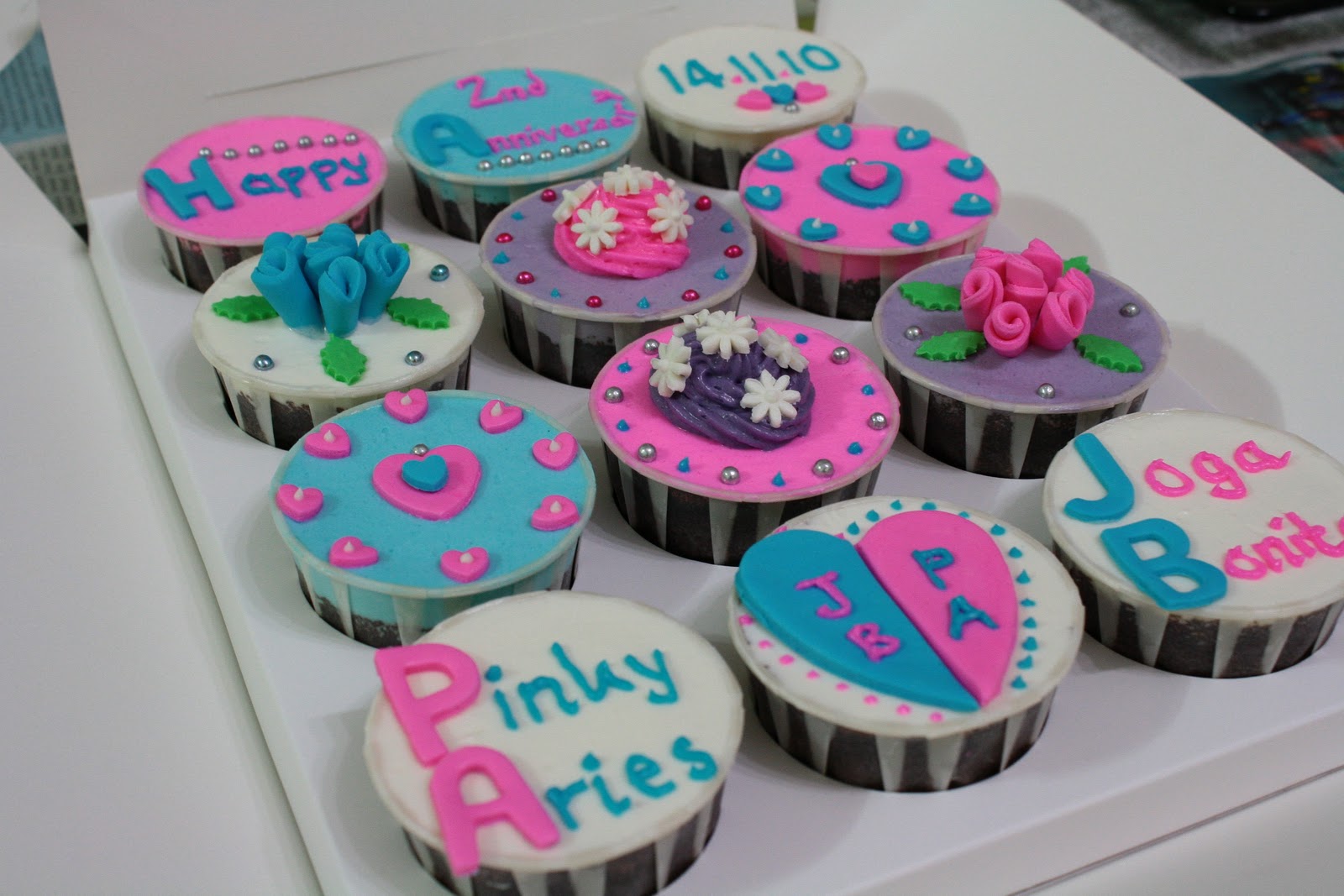 Gadiz Cupcakes & Bakery Anniversary Cupcakes..