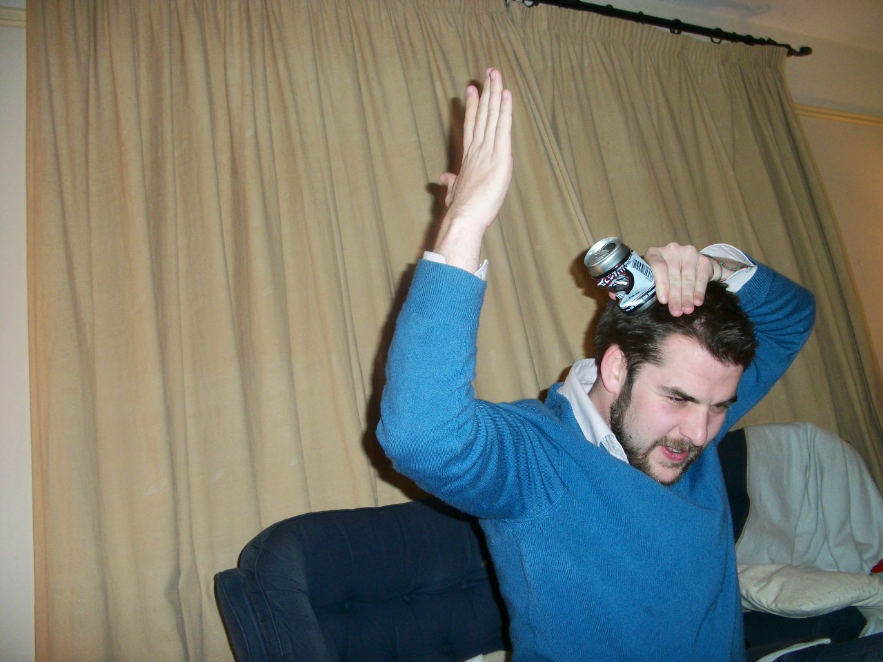 The Project 366 Things Thing 28 Crush a Can With My Head