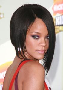 Rihanna Trends Bob Hairstyles Pictures 2010