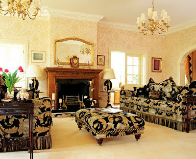 Elegant Sofa Set In Luxury Home Design