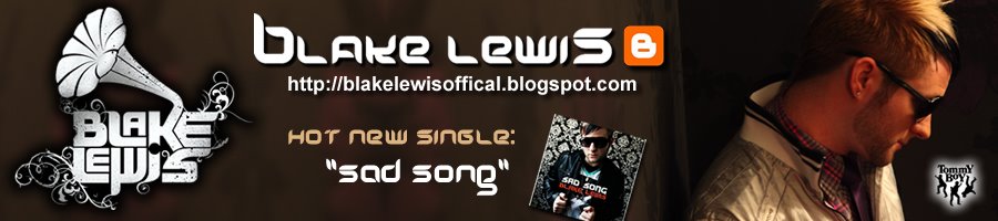 Blake Lewis Official Blog