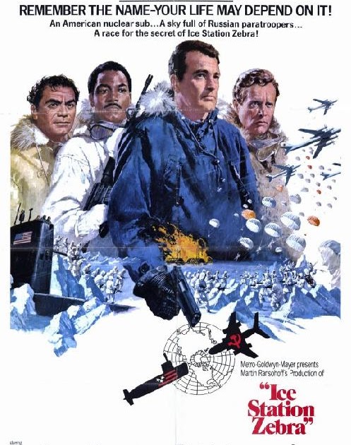 L'affiche dans ta face ! Destination Zebra station polaire (1968)