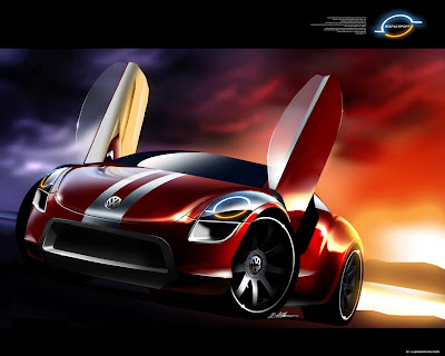 concept cars wallpapers. VW Sport Concept Car Wallpaper