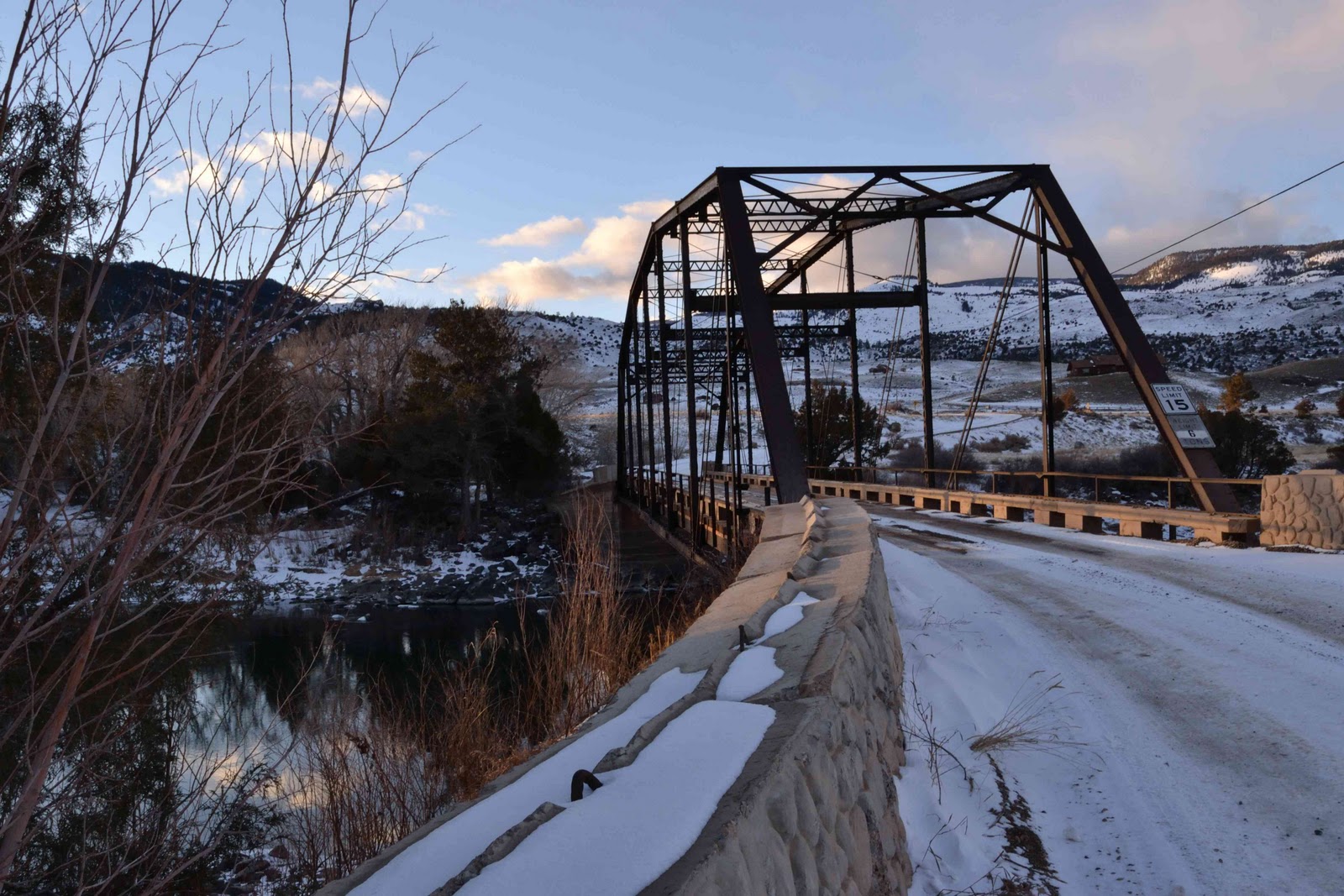 Putah Creek Photo: Red's Place and Paradise Valley in Winter