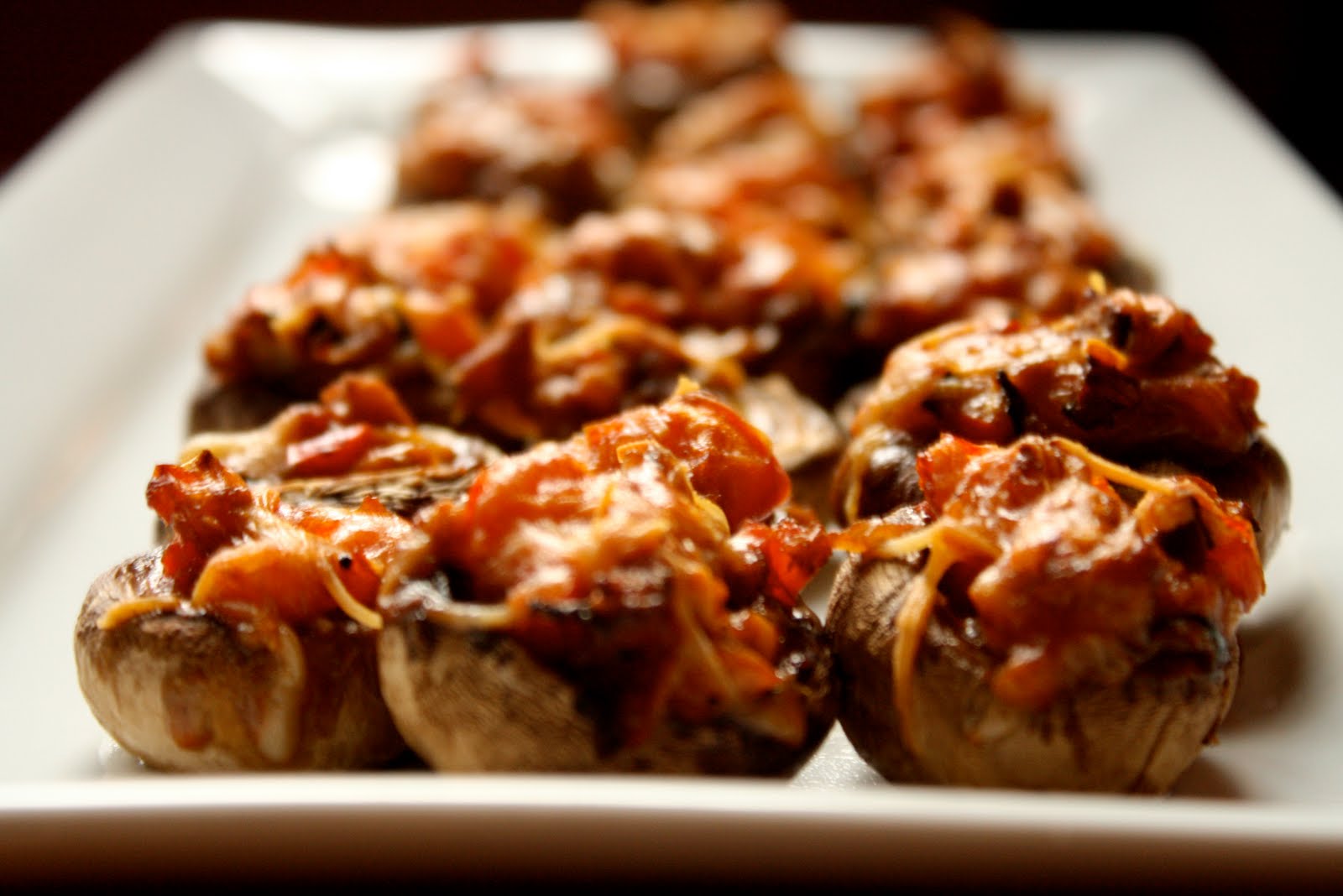 Mexican Stuffed Mushrooms
