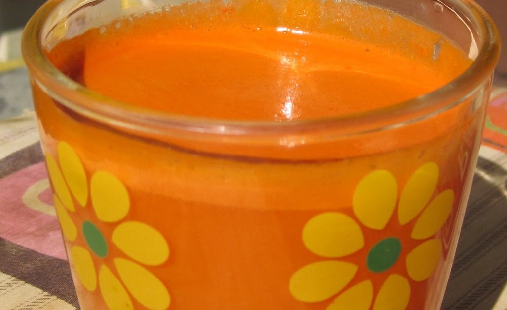 healthy girl cooking Creamsicle Juice