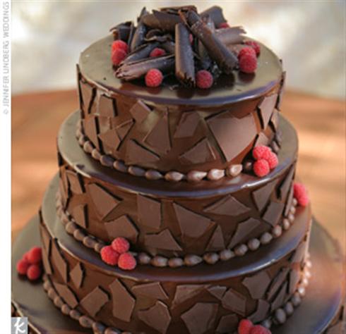 Easy Chocolate Raspberry Cake