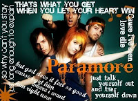 You know youre a Paramore fan when... Your favorite quotes section on a