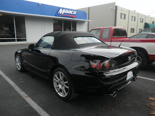 S2000 with new auto paint from Almost Everything Auto Body Repair & Car Paint