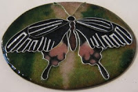cloisonne butterfly