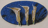 cloisonne flower lilies