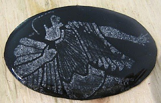 painted enamel Cassandra