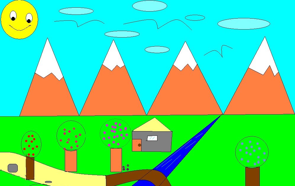 Como Dibujar En Paint Un Paisaje Como Dibujar vrogue.co