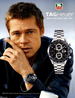 Brad Pitt - relojes Tag Heuer Brad Pitt - relojes Tag Heuer