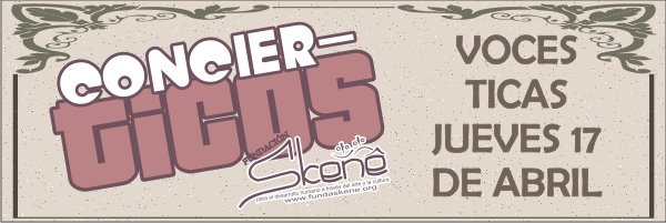 CONCIER-TICOS ABRIL