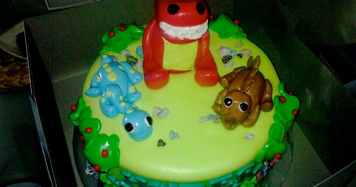 dinosaur cake for hyder harriz