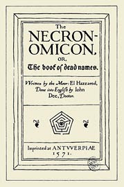 The Necronomicon nella versione di George Hay, 1978 The Necronomicon nella versione di George Hay, 1978, copertina