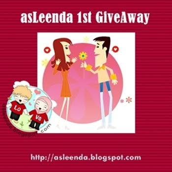 asleenda 1st GiveAway