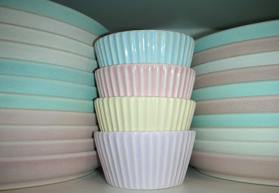 Denby Flavours dinner and side plates and cupcake cups Denby Flavours dinner and side plates and cupcake cups
