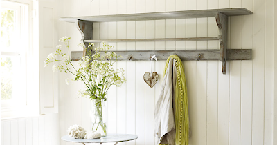 Shelf with hooks by Pale and Interesting Shelf with hooks by Pale and Interesting