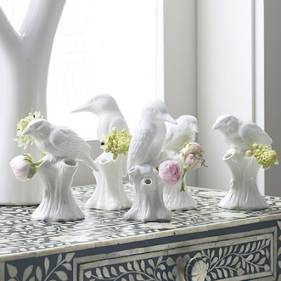 Bird vases from Graham & Green Bird vases from Graham & Green