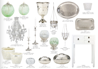 Green and silver accessories for the home from Lisbeth Dahl Green and silver accessories for the home from Lisbeth Dahl