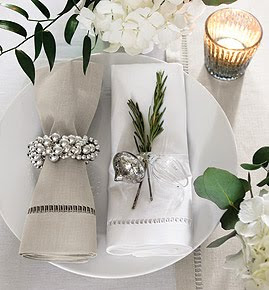 Christmas dining by The White Company Christmas dining by The White Company