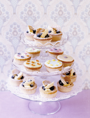 Cupcake stand photograph by Polly Wreford Cupcake stand photograph by Polly Wreford