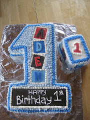 1st Birthday Cake w/Smash Cake