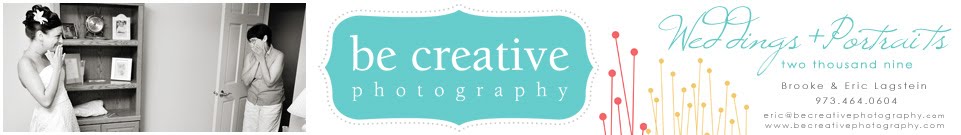 Be Creative Photography - Wedding and Portrait Photography by Brooke and Eric Lagstein
