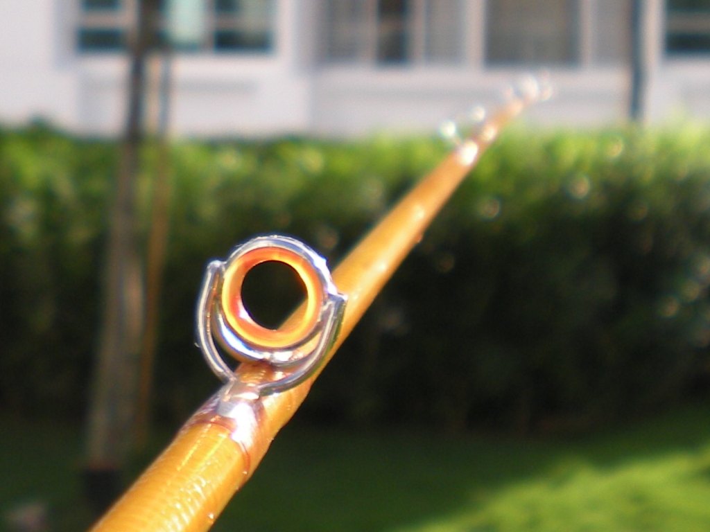 Bamboo fly rod and SuCH.. Fiberglass blank and fly rod project ( Final