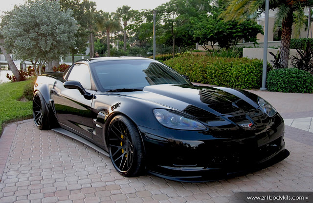 Cool Chevrolet Corvette with extreme car body kit   Cool Cars and