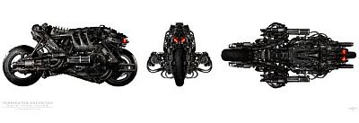 Terminator robot salvation for its motorcycles. Technology, cars and motorcycles Technology, cars and motorcycles, Terminator robot ,