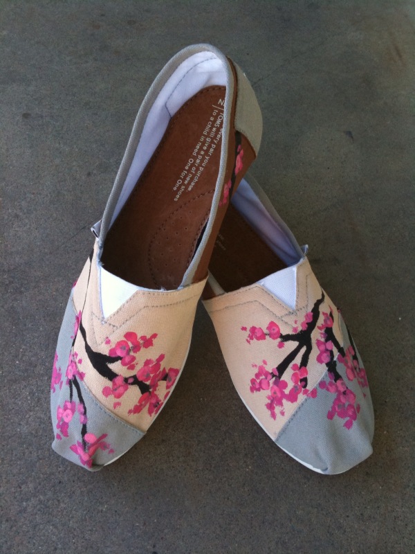 Splatter Painted Toms