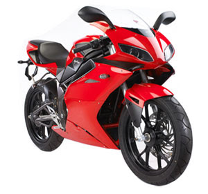 Minerva Megelli 125 R Red Sport Bike 1