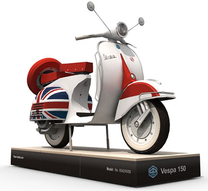 modifikasi motor vespa title=